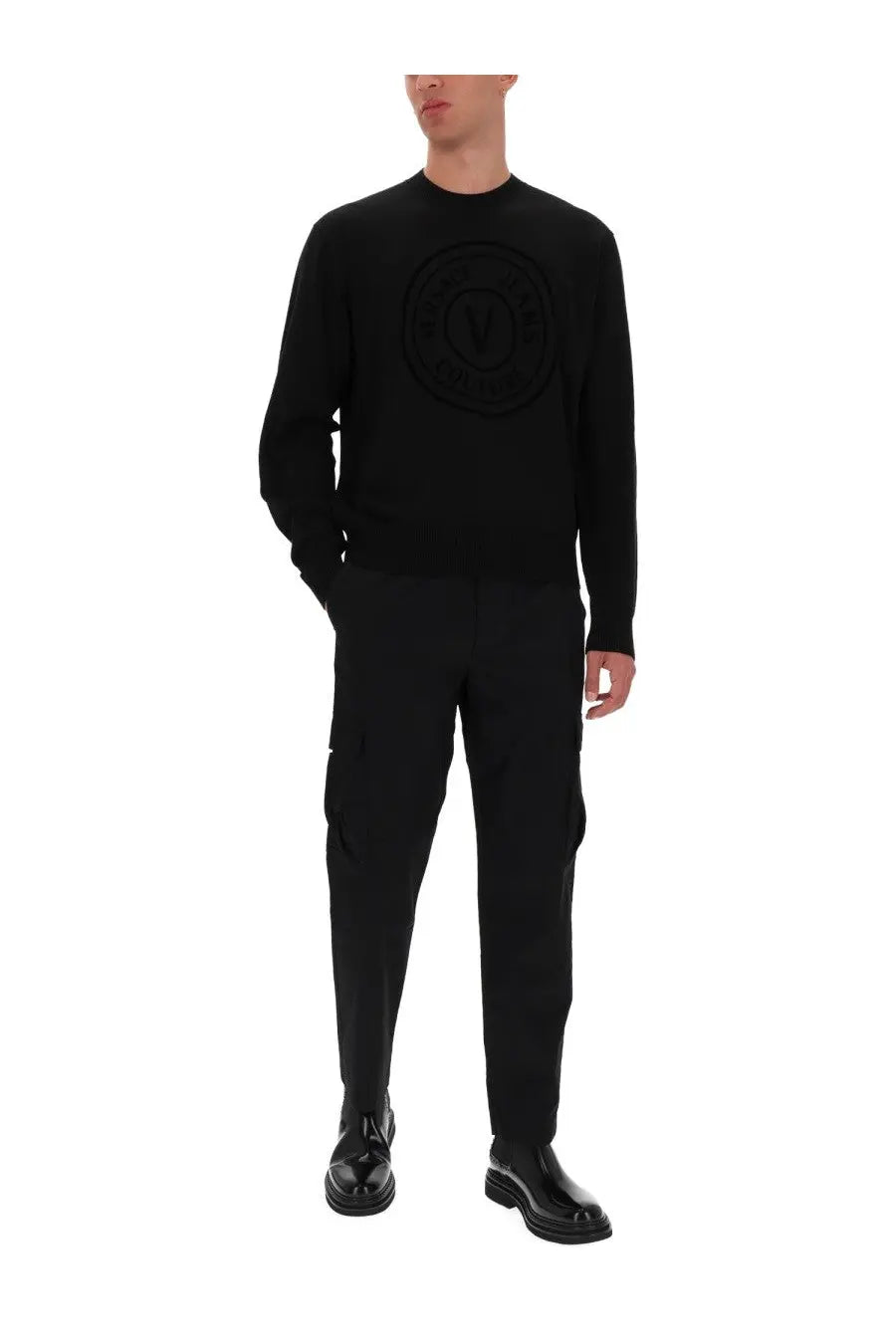 Versace Jeans Couture Men's Jersey Black, view 2