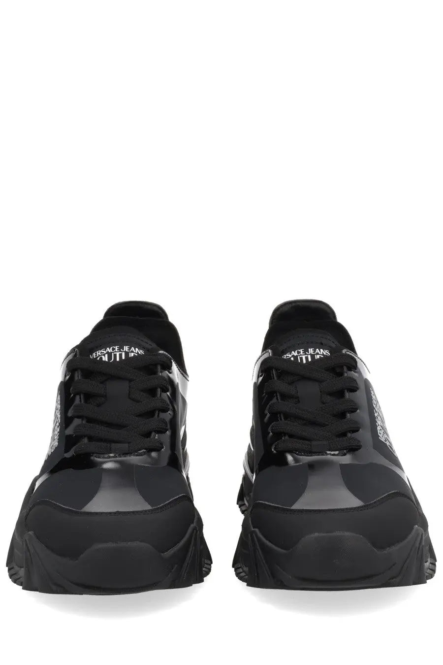 Versace Jeans Couture Men's New Trail Sneaker Black, view 3