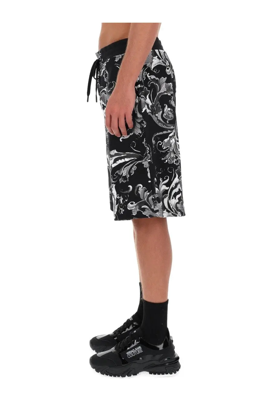 Versace Jeans Couture Men's Short Pocelain Baroque Black, view 3