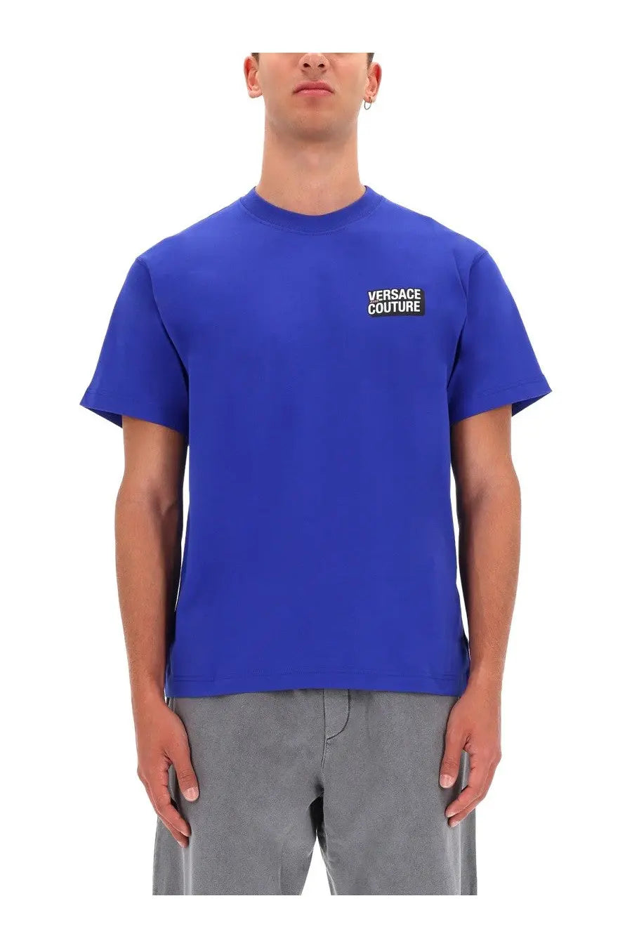 Versace Jeans Couture Men's Small Square Shirt Blue