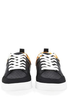 Versace Jeans Couture Men's Sneaker with Motif Weave Black, view 3