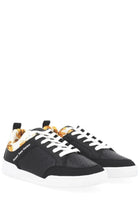 Versace Jeans Couture Men's Sneaker with Motif Weave Black, view 2