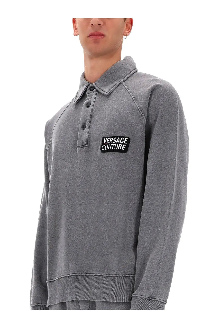Versace Jeans Couture Men's Sweatshirt Grey, view 3