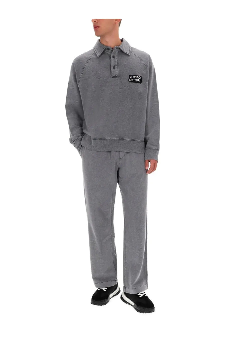 Versace Jeans Couture Men's Sweatshirt Grey, view 2