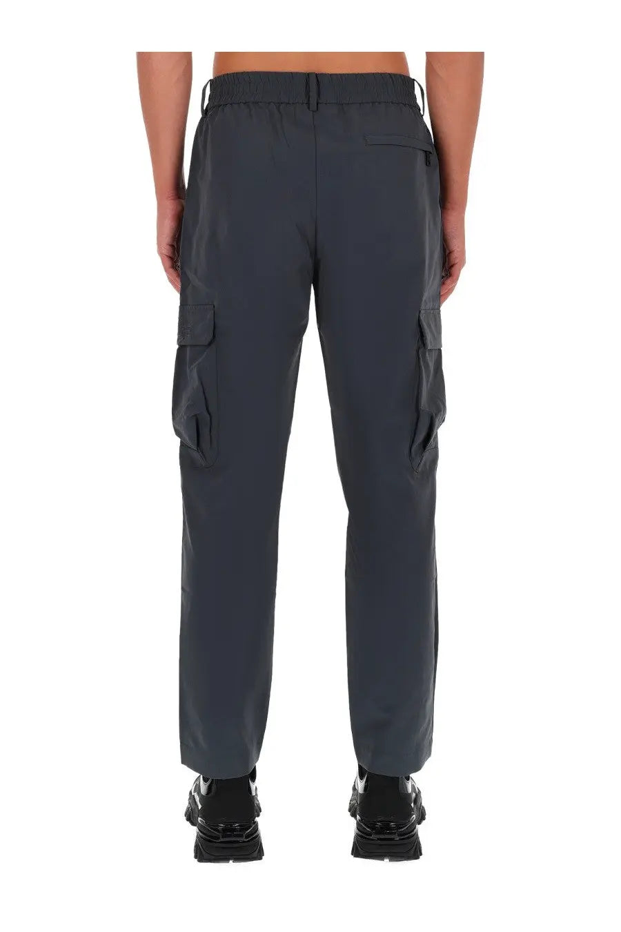 Versace Jeans Couture Men's Technical Cargo Pants Grey, view 4