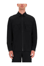 Versace Jeans Couture Men's Zippered Shirt Black