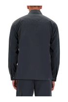 Versace Jeans Couture Men's Zippered Shirt Grey, view 3