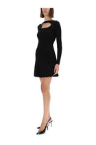 Versace Jeans Couture Women's Baroque Buckle Dress Black, view 2