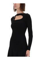 Versace Jeans Couture Women's Baroque Buckle Dress Black, view 4