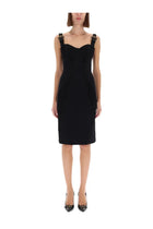 Versace Jeans Couture Women's Baroque Buckled Dress Black