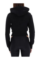 Versace Jeans Couture Women's Cropped Sweatshirt Black, view 3