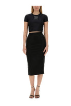 Versace Jeans Couture Women's Crystal Skirt Black, view 2