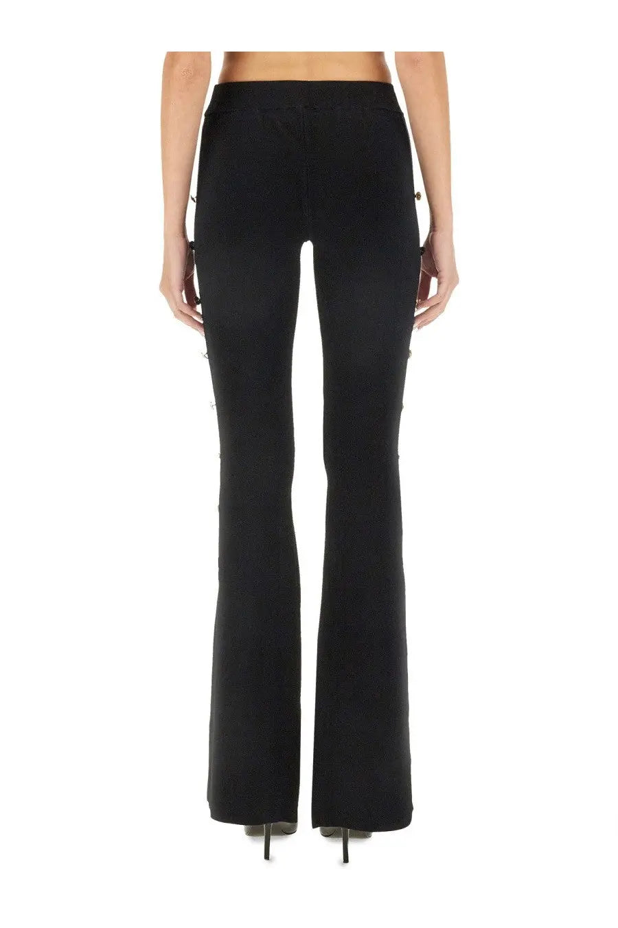 Versace Jeans Couture Women's Cut Out Pants Black, view 3