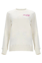 Versace Jeans Couture Women's Printed Sweatshirt White