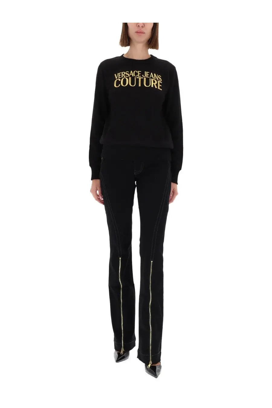 Versace Jeans Couture Women's Pants Black, view 2