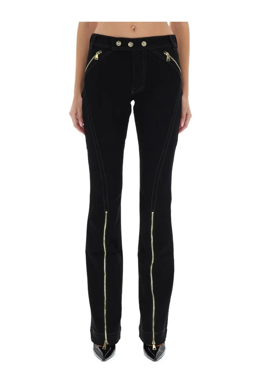 Versace Jeans Couture Women's Pants Black