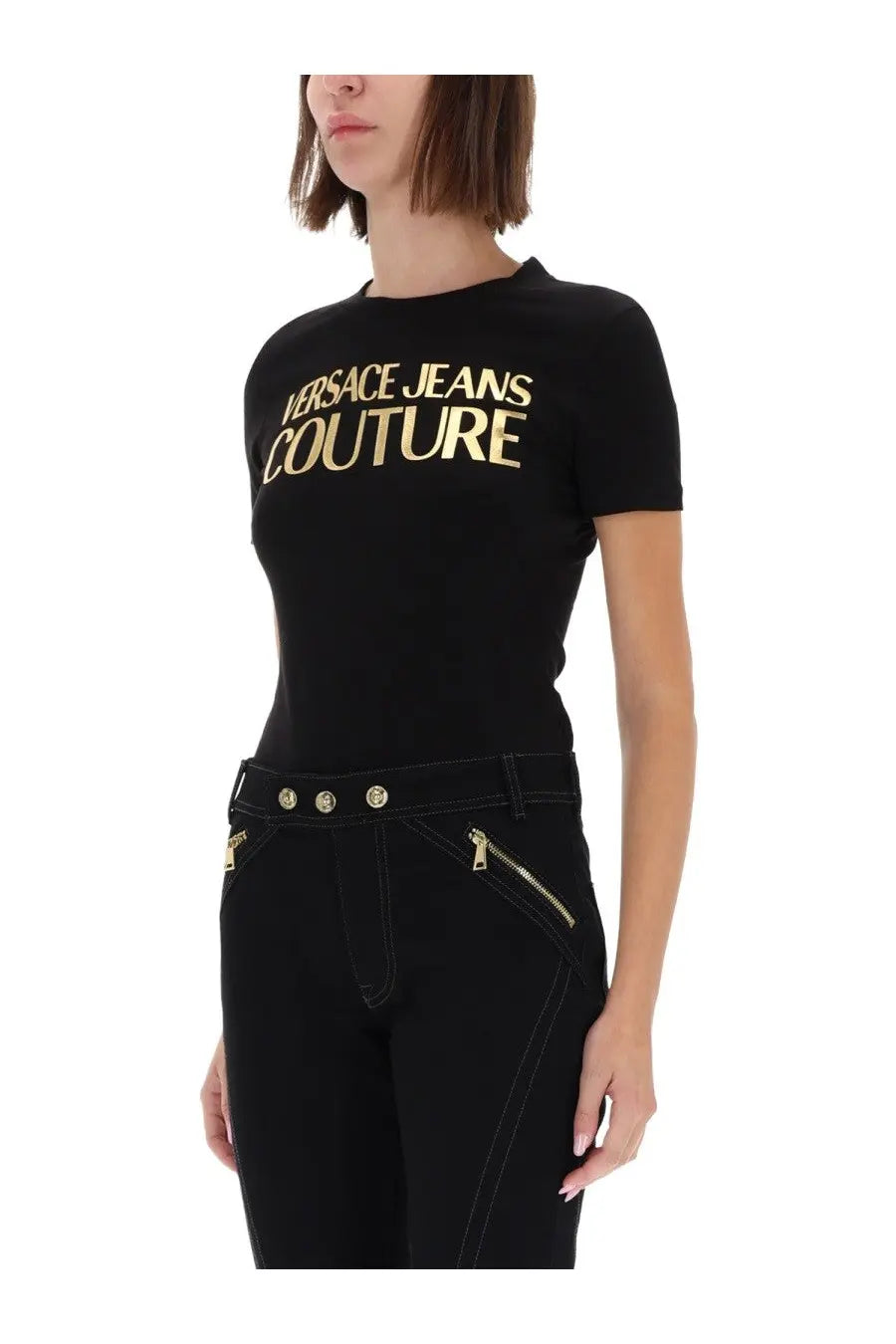 Versace Jeans Couture Women's Shirt Black, view 4