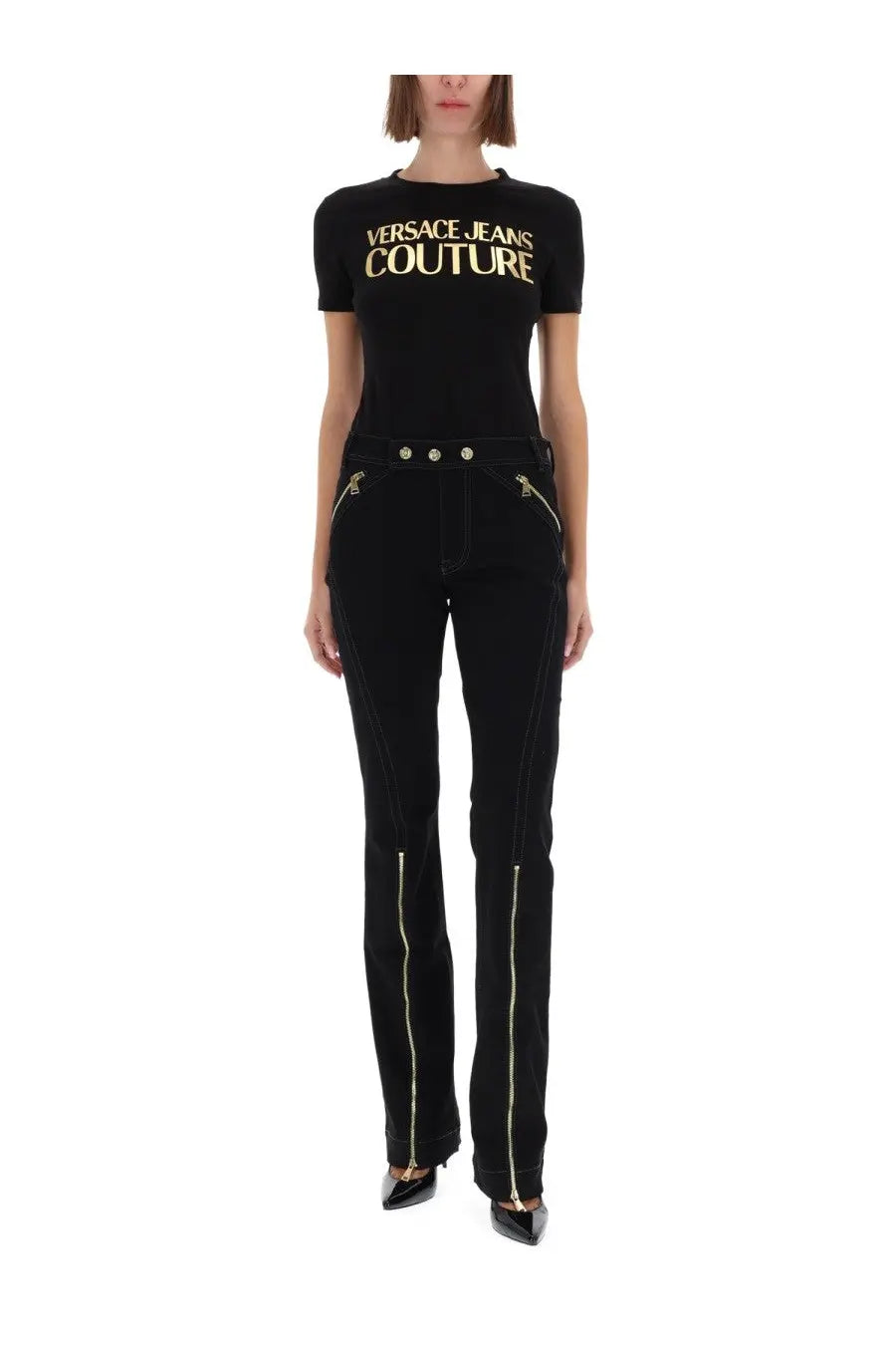 Versace Jeans Couture Women's Shirt Black, view 2