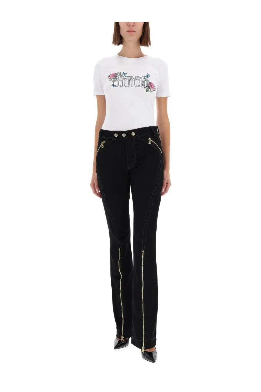 Versace Jeans Couture Women's Shirt White, view 2