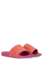 Versace Jeans Couture Women's Slide Sandal Blue, view 2