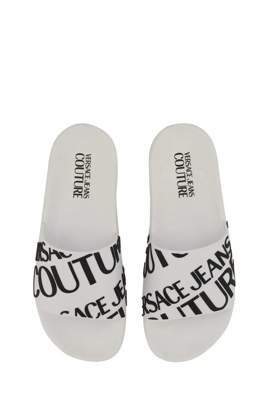 Versace Jeans Couture Women's Slide Sandal White, view 5