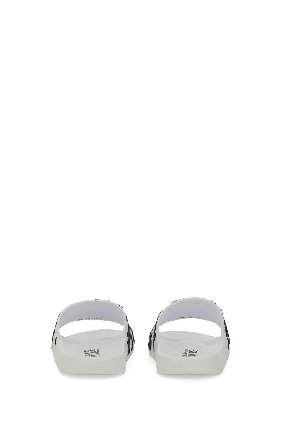 Versace Jeans Couture Women's Slide Sandal White, view 3