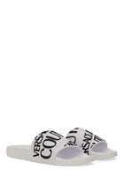 Versace Jeans Couture Women's Slide Sandal White, view 2
