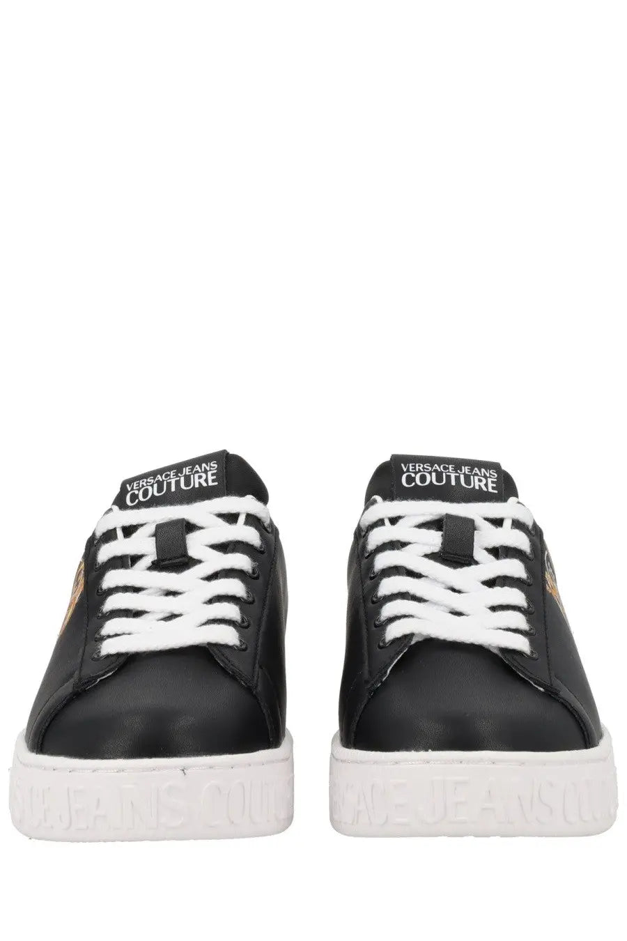Versace Jeans Couture Women's Sneaker with Wave Black, view 3