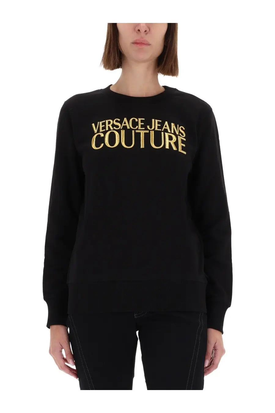 Versace Jeans Couture Women's Sweatshirt Black, view 4