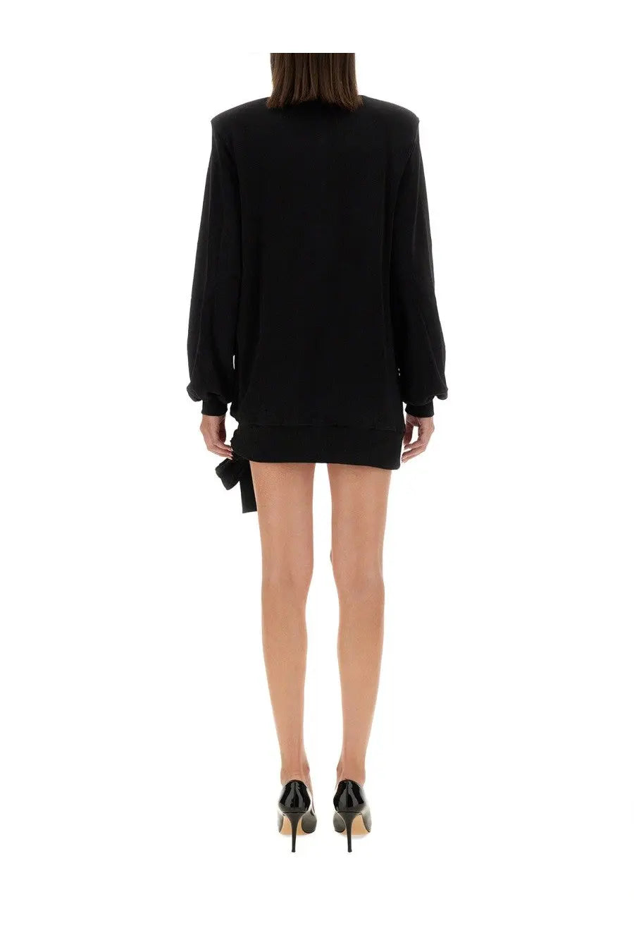 Versace Jeans Couture Women's Sweatshirt Dress Black, view 3