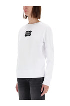 Versace Jeans Couture Women's Sweatshirt White, view 4