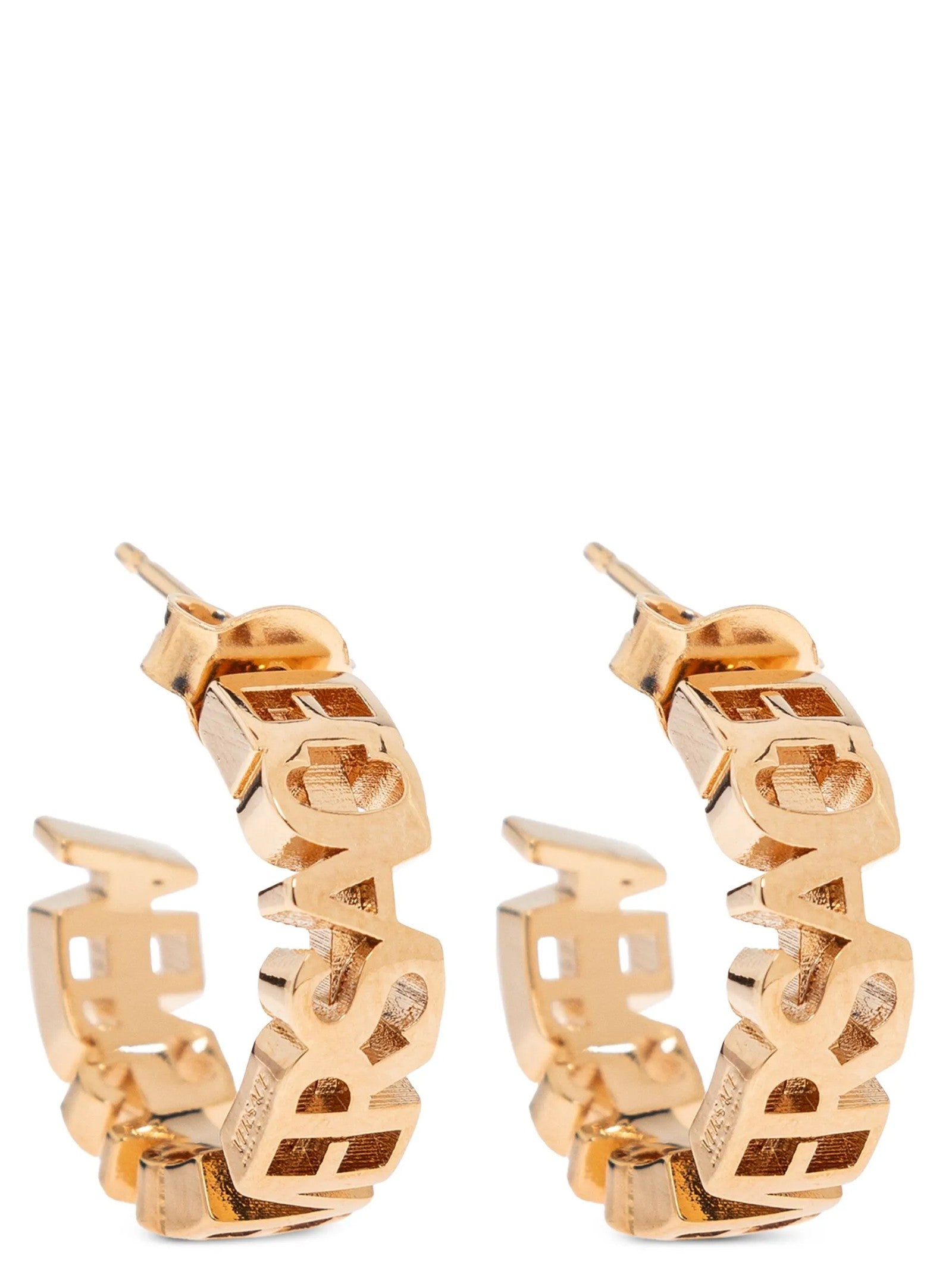Versace Versace Earrings Gold