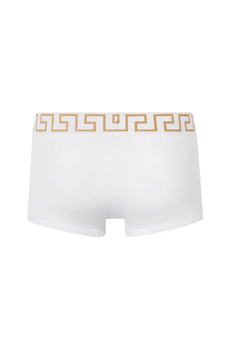 Versace Men's Boxer with Greca White, view 2