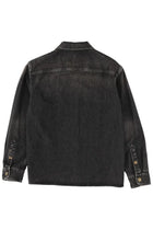 Versace Men's Denim Jacket Black, view 5