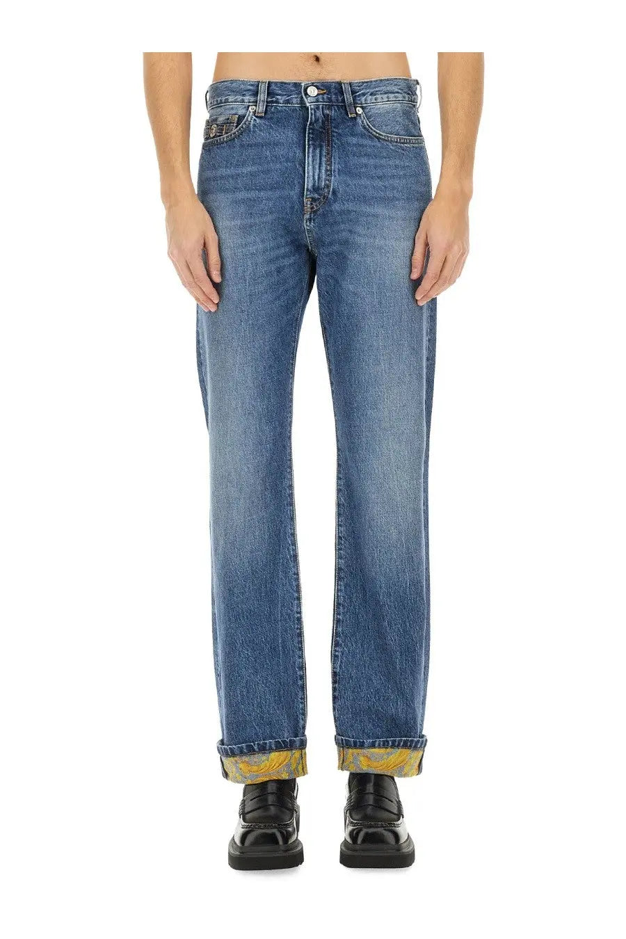 Versace Men's Jeans in Denim Blue