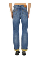 Versace Men's Jeans in Denim Blue, view 3