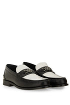 Versace Men's Moccasin Medusa White, view 9