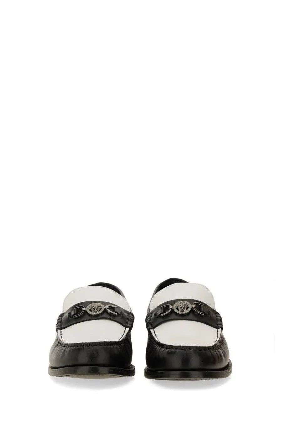 Versace Men's Moccasin Medusa White, view 5