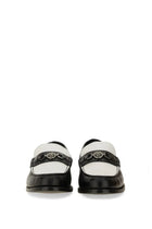 Versace Men's Moccasin Medusa White, view 11