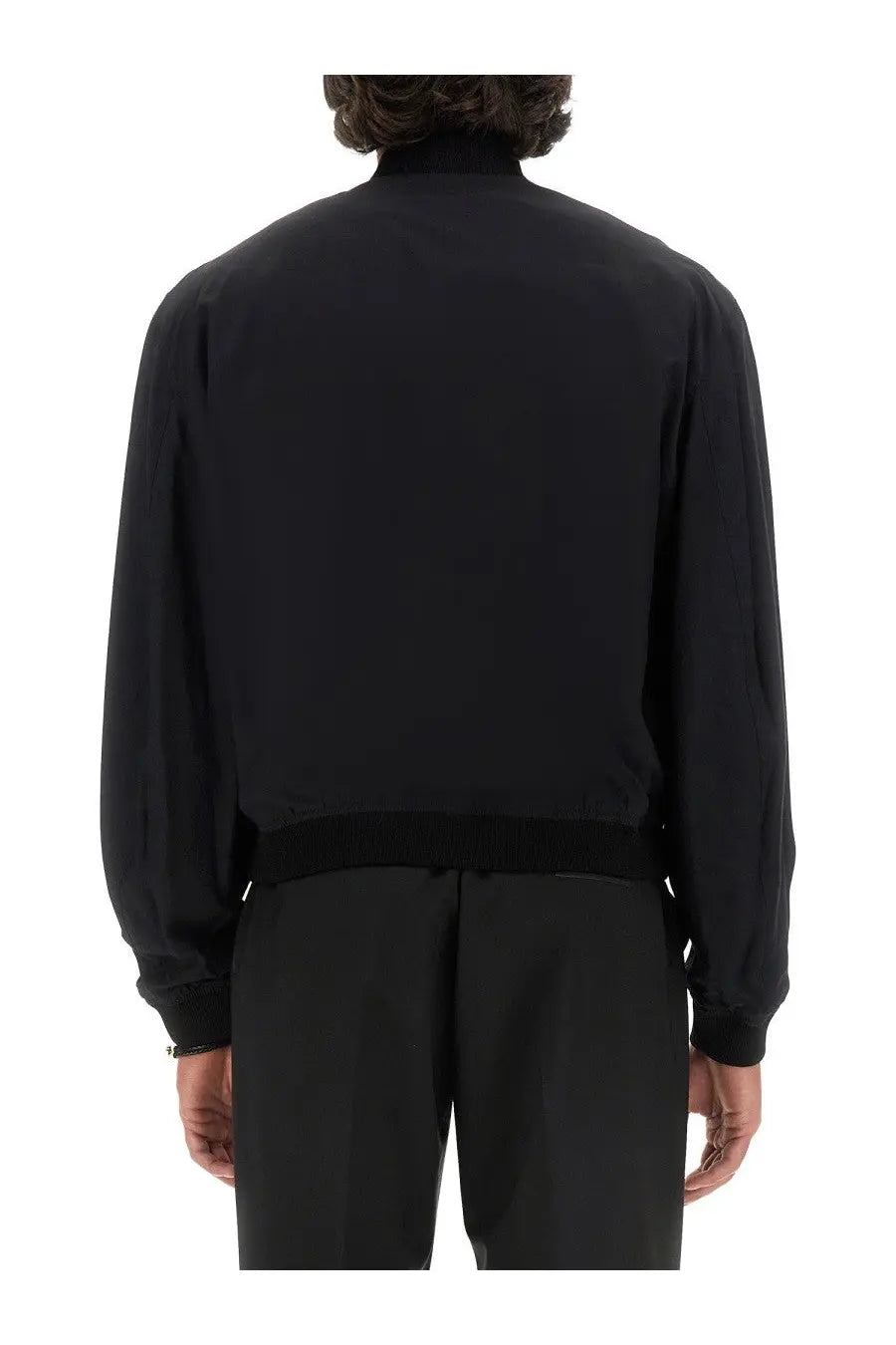 Versace Men's Reversible Baroque Sea Jacket Multicolor, view 3