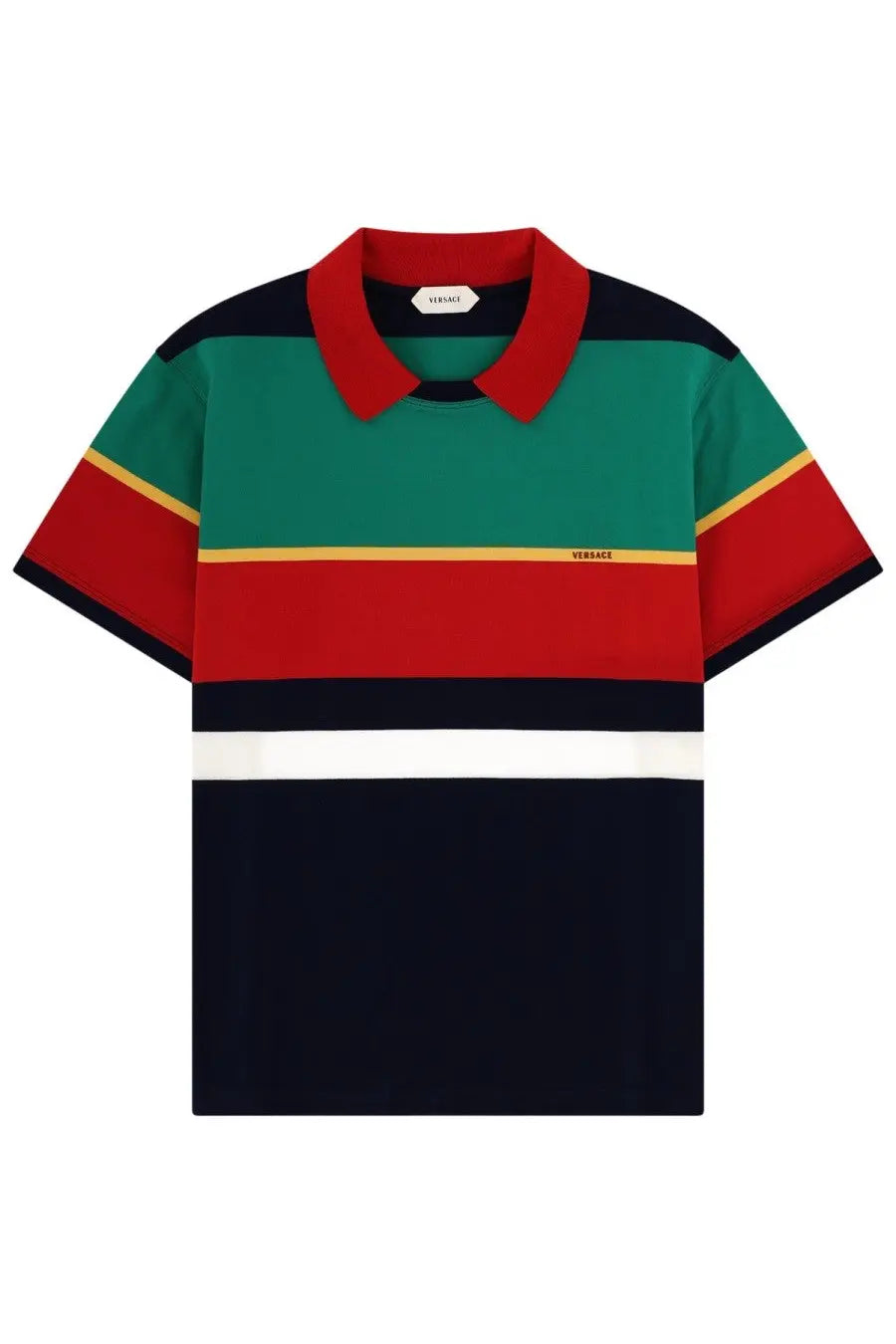 Versace Men's Shirt in Jersey Multicolor