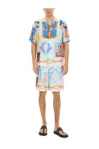 Versace Men's Short in Silk Multicolor, view 2