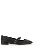 Versace Women's Gianni Ribbon Ballet Flats Black