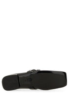 Versace Women's Gianni Ribbon Ballet Flats Black, view 4