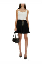 Versace Women's Cotton Skirt Black, view 2