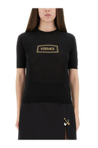 Versace Women's Knit Shirt Black