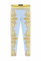 Versace Women's Leggings Blue