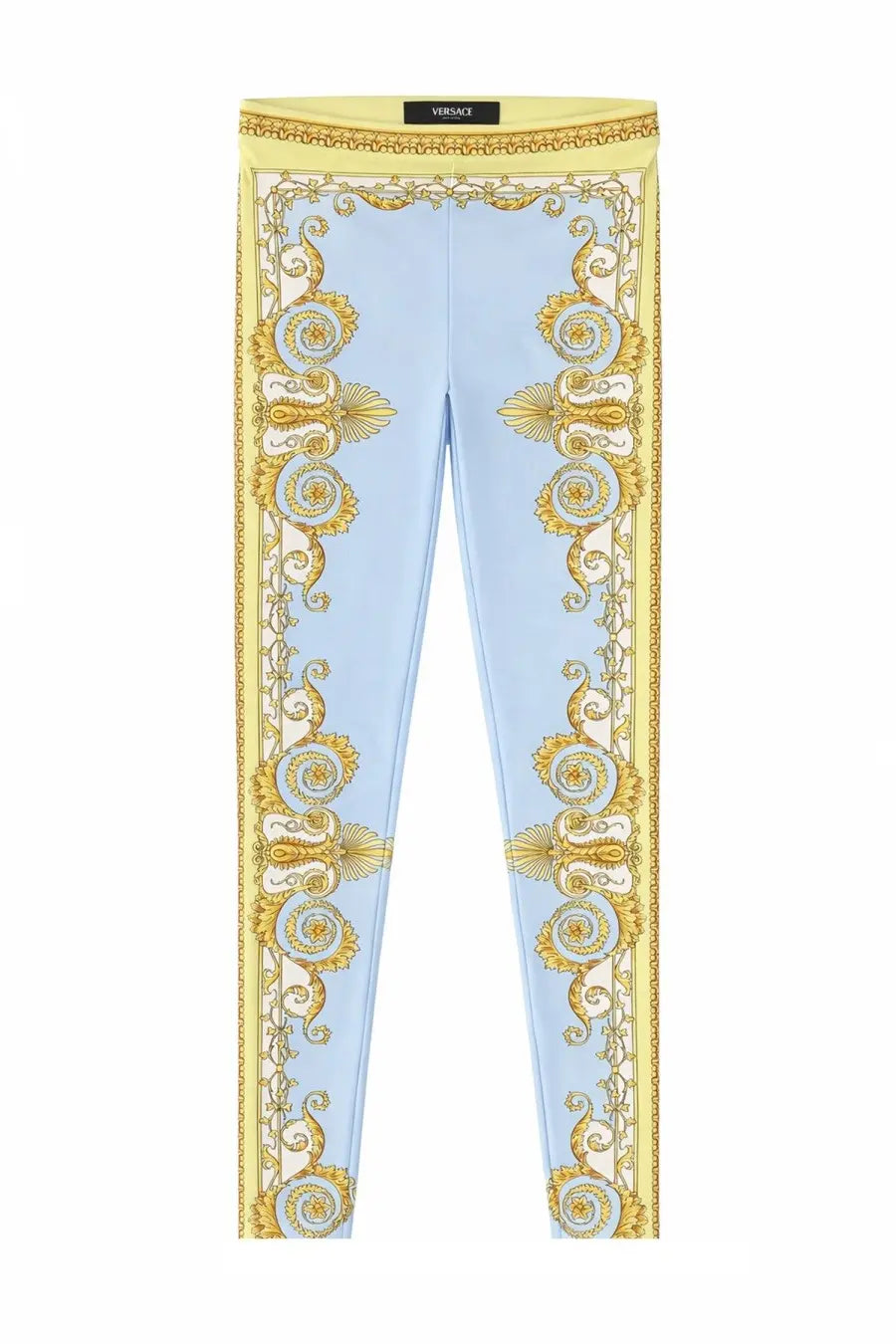 Versace Women's Leggings Blue
