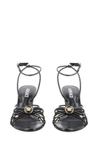 Versace Women's Opera Bow Sandals Black, view 3