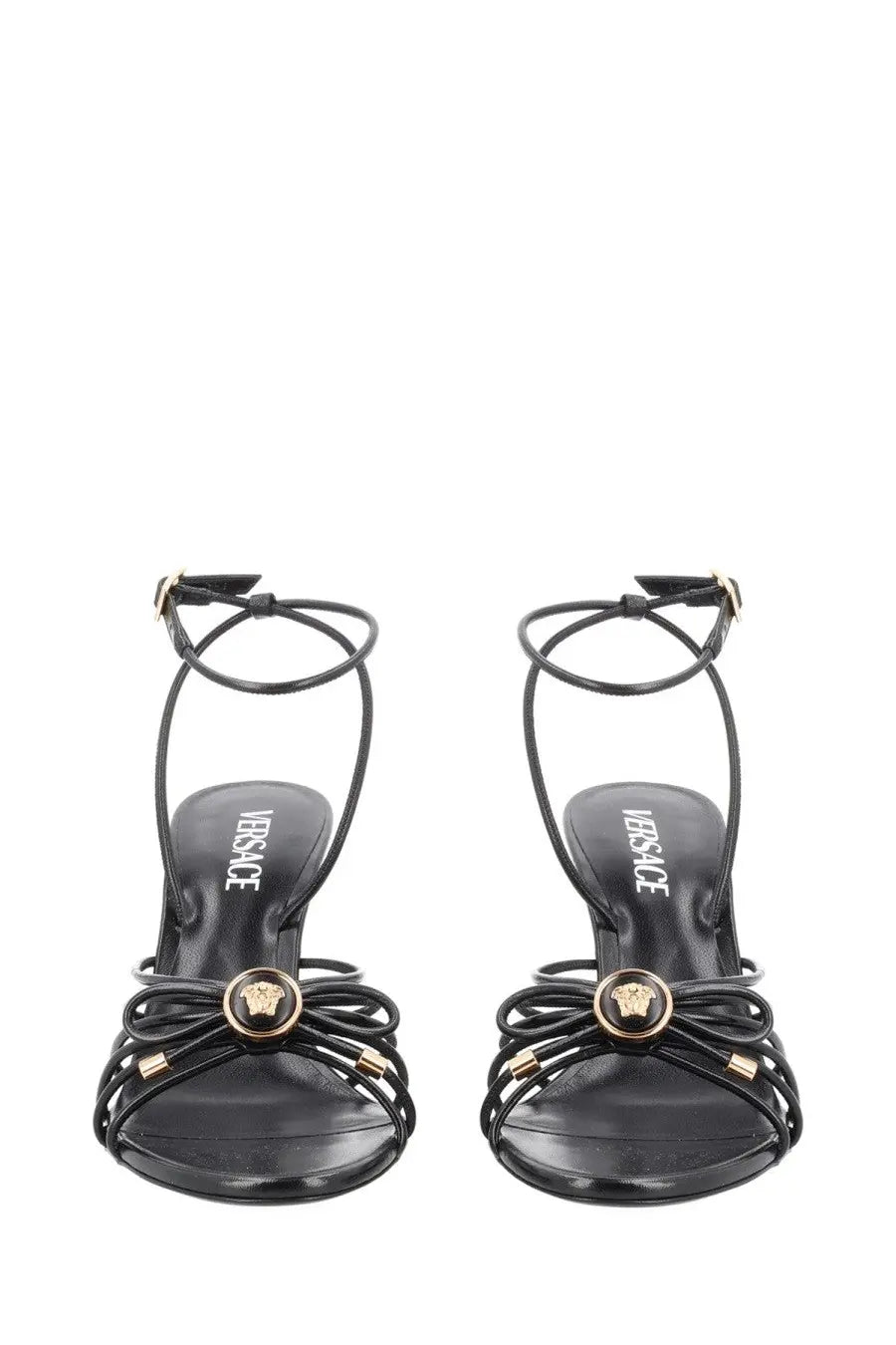 Versace Women's Opera Bow Sandals Black, view 3
